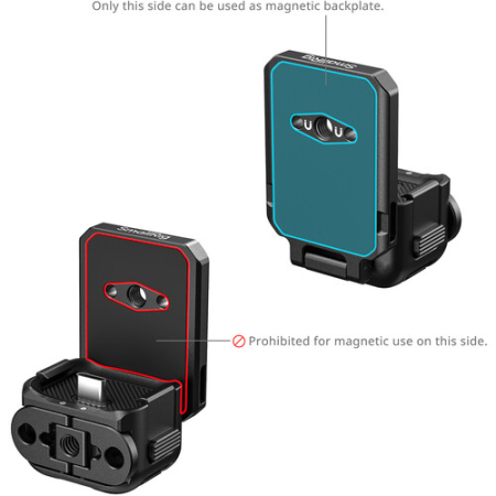 SmallRig 6359 - szybkozłączkowy adapter z portem USB-C i montażową płytką magnetyczną do DJI Osmo Pocket 4 / 3